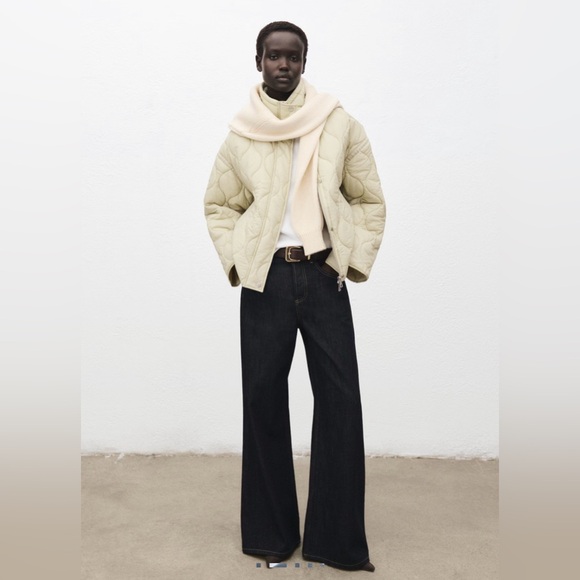 New Mango oversized quilted anorak jacket - Picture 3 of 11